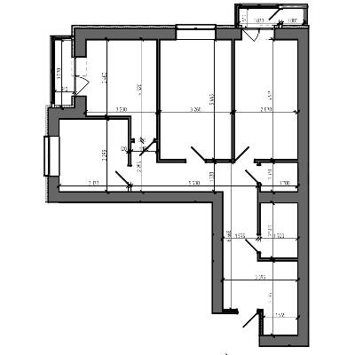 3-кімнатна 87.2 м² в ЖК Театральний від 24 450 грн/м², Рівне