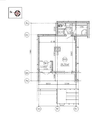Помещение свободного назначения 44.25 м² в ЖК Рідне місто от 32 000 грн/м², Киев