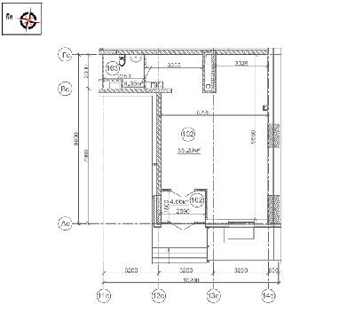 Помещение свободного назначения 64.21 м² в ЖК Рідне місто от 32 000 грн/м², Киев