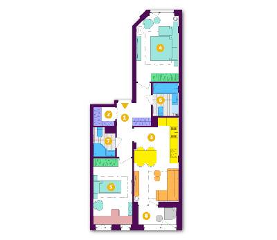 2-кімнатна 68.3 м² в ЖК Respublika від 34 250 грн/м², Київ