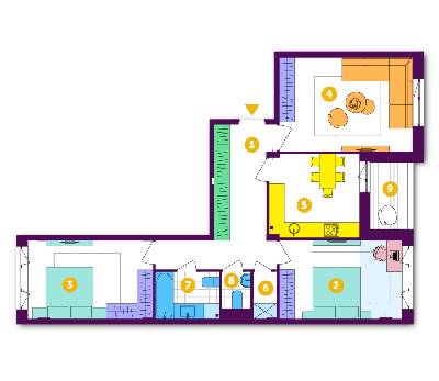 3-кімнатна 81.22 м² в ЖК Respublika від 34 250 грн/м², Київ