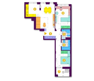 2-кімнатна 71.4 м² в ЖК Respublika від 35 350 грн/м², Київ