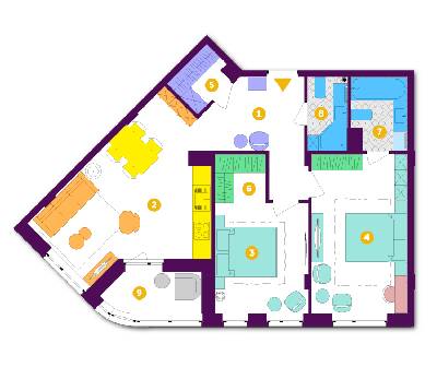 2-кімнатна 74.9 м² в ЖК Respublika від 35 350 грн/м², Київ