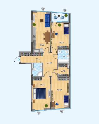 3-кімнатна 90.51 м² в ЖК Старт від 28 850 грн/м², Київ