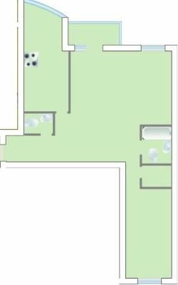 3-комнатная 95 м² в ЖК Пихтовый от 24 400 грн/м², Днепр