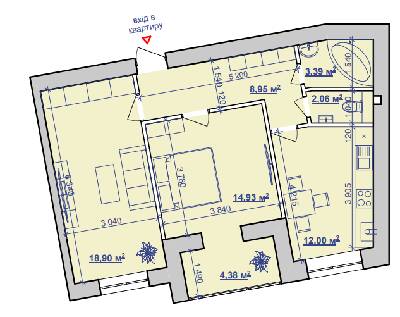2-кімнатна 64.6 м² в ЖК Парковий маєток від 9 550 грн/м², Івано-Франківськ