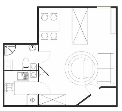 1-кімнатна 34.8 м² в ЖК Сузір'я 2019 від 16 000 грн/м², Кропивницький