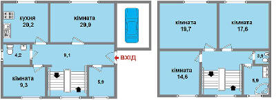 Котедж 150 м² в КМ Ledovskiy від забудовника, Хмельницький