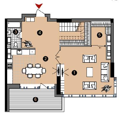 5+ кімнат 164.9 м² в ЖК A52 від 52 150 грн/м², Київ