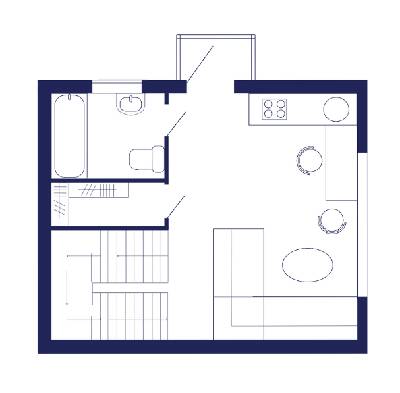 Таунхаус 49 м² в Таунхаусы Liverpool House от 23 469 грн/м², Киев