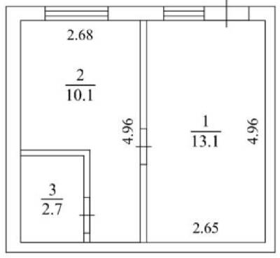 1-кімнатна 25.9 м² в ЖК Geneva від 22 500 грн/м², с. Софіївська Борщагівка
