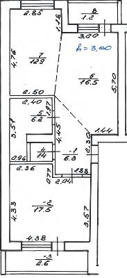 2-комнатная 64.6 м² в ЖК на ул. Ярославенко, 36 от 33 800 грн/м², Львов