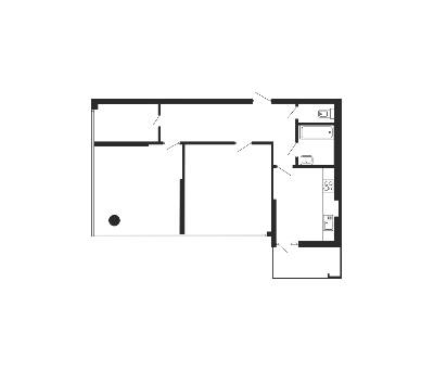2-комнатная 86.97 м² в ЖК Национальный от 28 500 грн/м², Львов