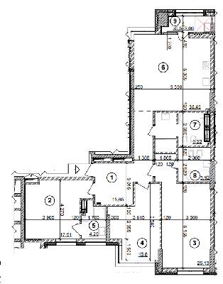 3-комнатная 126.38 м² в ЖК Crystal Park Tower от 52 000 грн/м², Киев