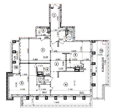 3-комнатная 152.79 м² в ЖК Crystal Park Tower от 47 500 грн/м², Киев
