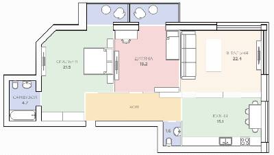 3-кімнатна 104.5 м² в ЖК Яровиця від 15 950 грн/м², Луцьк