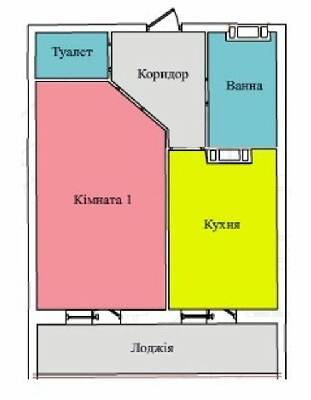1-кімнатна 40.86 м² в ЖК на вул. Київська від 12 000 грн/м², Тернопіль