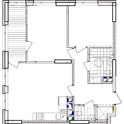 2-комнатная 68.52 м² в ЖК Варшавский Плюс от застройщика, Киев