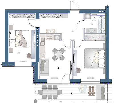 2-кімнатна 67.7 м² в ЖК Софія від 27 700 грн/м², Харків