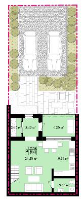 Таунхаус 93 м² в Таунхауси Липова алея від 13 871 грн/м², м. Винники