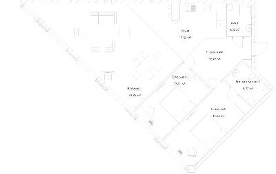 3-комнатная 110.86 м² в ЖК Franklin Concept House от 40 150 грн/м², Киев