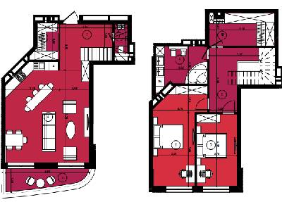 Дворівнева 144.42 м² в ЖК Парус Smart від 22 250 грн/м², Львів