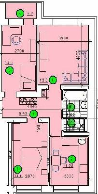 3-комнатная 74.8 м² в ЖК Престиж от 10 000 грн/м², г. Радивилов