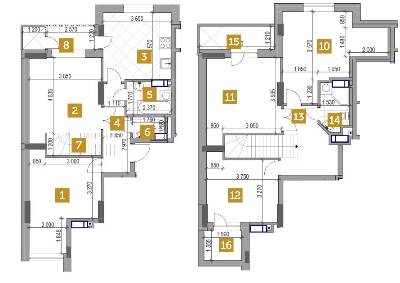 Двухуровневая 121.52 м² в ЖК West House от 33 900 грн/м², Киев