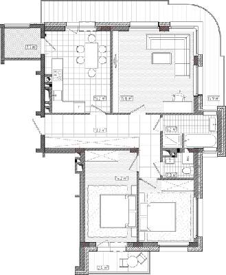 3-кімнатна 88 м² в ЖК Женев'єва-2 від 23 800 грн/м², м. Ірпінь