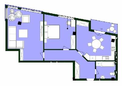 2-кімнатна 82.6 м² в ЖК Оселя Сервіс від забудовника, Львів