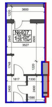 1-комнатная 25.28 м² в ЖК Британский дом от 41 450 грн/м², Харьков