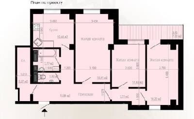 3-кімнатна 86.33 м² в ЖК Будинок на Зерновій від 14 400 грн/м², Харків