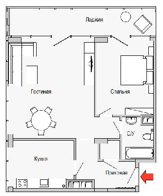 2-комнатная 88.03 м² в Апарт-комплекс Port City от 29 450 грн/м², Днепр