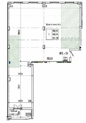 Свободная планировка 153.46 м² в ЖК Park Residence от 41 200 грн/м², Днепр
