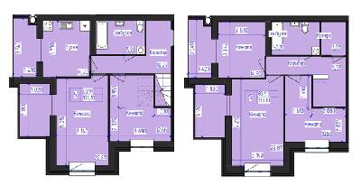 Двухуровневая 133.1 м² в ЖК Олимпийский от 17 500 грн/м², Харьков