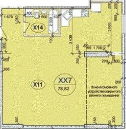 2-комнатная 78.82 м² в ЖК Ulduz от 18 600 грн/м², Днепр
