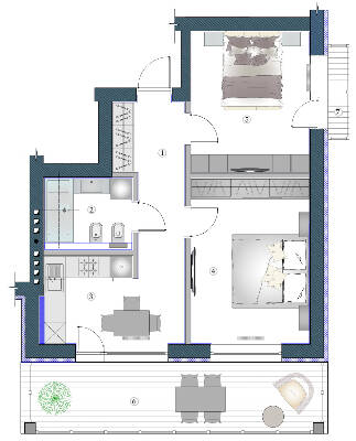 2-кімнатна 60.4 м² в ЖК Софія від 27 700 грн/м², Харків
