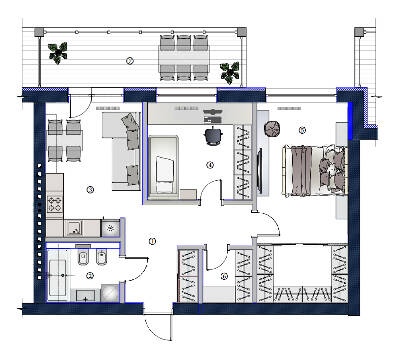 2-кімнатна 73.02 м² в ЖК Софія від 27 900 грн/м², Харків