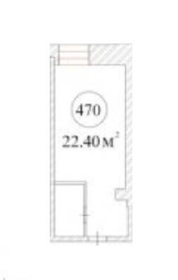 1-кімнатна 22.4 м² в ЖК Французький квартал від забудовника, Харків