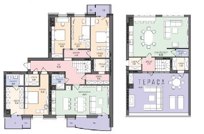 4-кімнатна 205.8 м² в ЖК Яровиця від 16 450 грн/м², Луцьк