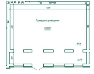 Помещение свободного назначения 109.54 м² в ЖК Вильский от застройщика, Житомир