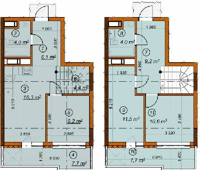 Дворівнева 90.7 м² в ЖК 4 сезони від 29 900 грн/м², Київ