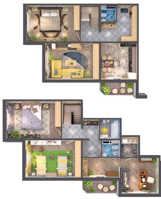 Дворівнева 136.7 м² в ЖК Lemonade від 16 500 грн/м², Київ