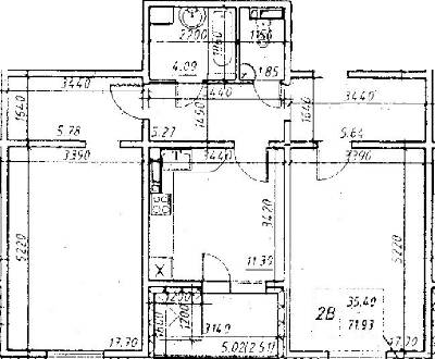 2-кімнатна 71.93 м² в ЖК Navigator від забудовника, Київ
