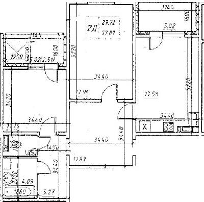 2-кімнатна 77.87 м² в ЖК Navigator від забудовника, Київ
