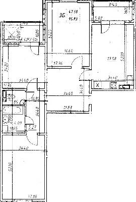 3-кімнатна 95.83 м² в ЖК Navigator від 16 000 грн/м², Київ