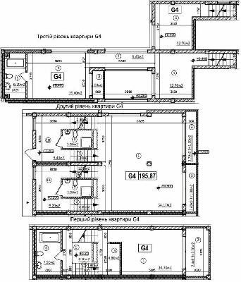 Дворівнева 195.87 м² в КБ Greenhouse від 36 000 грн/м², Київ