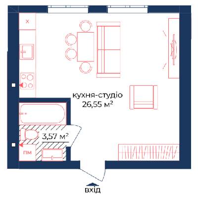 Студии в КД Liverpool House