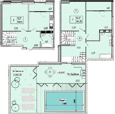Двухуровневая 164.63 м² в ЖК Podil Plaza & Residence от 32 000 грн/м², Киев