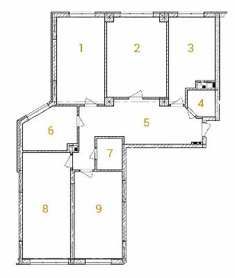 4-кімнатна 145.3 м² в ЖК Сонячна брама від забудовника, Київ